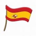 icono de la bandera de España, estilo de dibujos animados 14367851 ...
