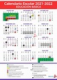 Calendario Escolar ciclo 2021-2022 SEP (Descárgalo en PDF)