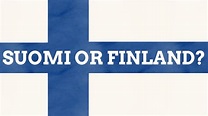 Why Is Suomi Called Finland In English? - YouTube