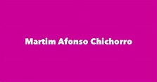 Martim Afonso Chichorro - Spouse, Children, Birthday & More