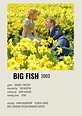 poster big fish in 2021 | Big fish movie, Iconic movie posters, Classic ...