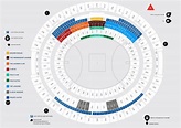 Perth Stadium Seating Plan - Seating plans of Sport arenas around the World