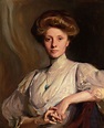 Portrait of Miss Faith Moore Seated half length, 1907 by Philip de ...