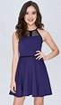 The Carly Dress - Purple | Dresses for tweens, Mitzvah dresses, Dresses ...
