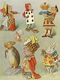 Alice in Wonderland Characters Drawing by John Tenniel - Pixels
