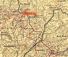 Battle of Kennesaw Mountain Map