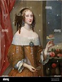 Portrait of Princess Henriette Adelaide of Savoy (1636-1676), Electress ...