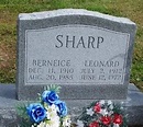 Leonard Sharp (1912-1972) – Find a Grave-äreminne