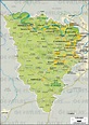 Carte des Yvelines - Yvelines carte des villes, communes, sites ...