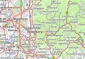 Carte MICHELIN Ziegelhausen - plan Ziegelhausen - ViaMichelin