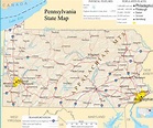 Large Detailed Old Administrative Map Of Pennsylvania - vrogue.co
