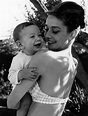 florence033: Audrey Hepburn with her son Sean Hepburn Ferrer in Beverly ...
