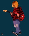 Pin de Haysommer em Kurt Cobain... em 2021 | Desenho rock, Desenhos ...