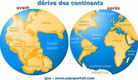 Dérive des continents : définition illustrée et explications
