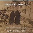 Henryk górecki : string quartets 1, 2 by Kronos Quartet, CD with techtone11 - Ref:117726211