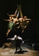 Witches in the Air, Goya 1797-98 | Francisco goya, Art history, Goya ...