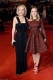 Me and my mini-me: Gillian Anderson (left) brought her stunning ...