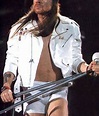 Guns N Roses Axl Rose White Leather Jacket | TLC