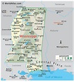 Mississippi Maps & Facts-World Atlas | Krediblog