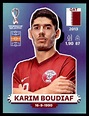 Panini World Cup 2022 Qatar Sticker - Karim Boudiaf Qatar No. QAT12 ...