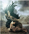 Crying Angel | Gothic angel, Fallen angel, Angel art