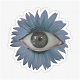" Weirdcore Dreamcore Sunflower Eye " Sticker for Sale by ghost888 ...
