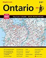 Ontario, Back Road Atlas by Canadian Cartographics Corporation | Maps ...