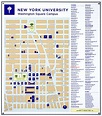 New York University Campus Map | York university, Nyu, Nyu campus