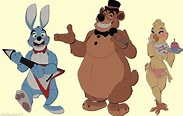 collection of Don Bluth fnaf drawing style by Kosperry ...