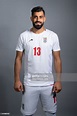 Hossein Kanani of IR Iran poses during the official FIFA World Cup ...