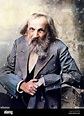 Portrait de Dimitri Ivanovich Mendeleiev , Mendeliev (ou Dmitri ...