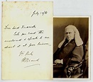 Autograph letter signed. von Brand, Henry, 1st Viscount Hampden ...