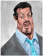 Sylvester Stallone | Celebrity caricatures, Funny caricatures, Caricature