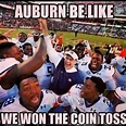 Viral Auburn football memes from recent years