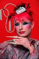 Zandra Rhodes on Her Signature Rainbow Beauty Look and Why Her Hair ...
