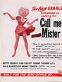 CALL ME MISTER | Rare Film Posters