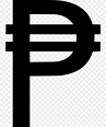 Philippine Peso Sign Philippines Currency Symbol, PNG, 736x980px ...