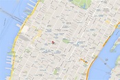 Street Map Manhattan Google | Oppidan Library