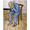 Vincent van Gogh At Eternity's Gate Art Print | CANVASTAR