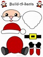 Printable Snowman Craft with FREE Template | Santa claus crafts ...