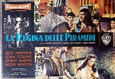 "LA REGINA DELLE PIRAMIDI" MOVIE POSTER - "LAND OF THE PHARAONS" MOVIE ...