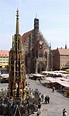 Hauptmarkt in Nürnberg, Bayern, Deutschland | Germany tourist, Visit ...