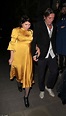 Sadie Frost stuns in yellow silk dress with partner Darren Strowger ...
