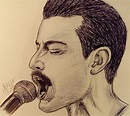 Dibujo de Freddie Mercury - Bohemian Rhapsody | DibujArte Amino