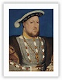 Retrato de Enrique VIII de Inglaterra - Holbein, Hans el Joven. Museo ...