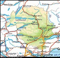 Map of Scotland, Perth and Kinross, UK Map, UK Atlas