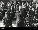 11. November 1968 - Drittes Reich. 20. Juli 1944 - 2. Volksgerichtshof in Berlin. Im Bild ...