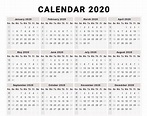 Year Calendar Days Numbered | Month Calendar Printable