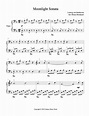 Moonlight Sonata | Easy piano sheet music - Galaxy Music Notes