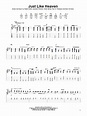 The Cure "Just Like Heaven" Sheet Music Notes | Download Printable PDF ...